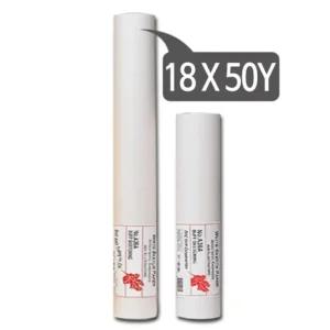 대한통상 트레싱지 연습용 18x50Y 흰색CAD용지 사무용설계 회사용 실용 설계롤 캐드롤 제도 도면