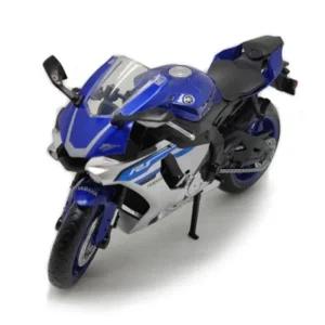 1 12 야마하 YZF-R1 블루모형바이크 오토바이 소품 프라모델