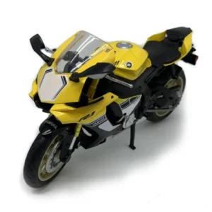 1 12 야마하 YZF-R1 옐로모형바이크 오토바이 소품 프라모델