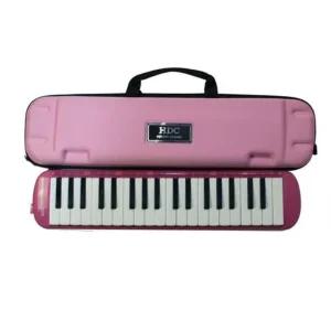 SR 영창 EVA케이스 멜로디언 핑크 YM-E37P선물용 초등학생 교육용악기 유치원 건반 어린이
