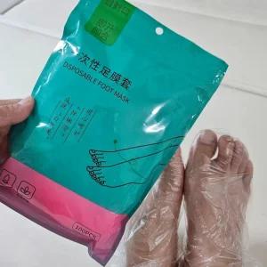 100매 풋커버 추천 발마사지 일회용 풋비닐팩 인기제품 1팩 비닐