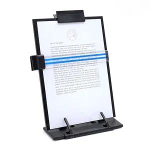 오피스클럽 A4 카피홀더접이식 문서 서류 고정대 종이거치대 자료입력 타이핑 클립 독서대 스틸