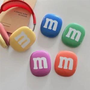 에어팟맥스 전용 MnM 컬러 이어컵 커버 케이스 AirPod 파우치 헤드셋 수납