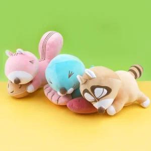 보노보노 숲 라잉쿠션 3종 장식용 인테리어 봉제 귀여운 소파 쇼파 동물 캐릭터 어린이