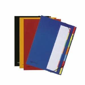 듀라블 X밴드7분류화일 44171-01 A4 적색서류파일 문서 결재판 바인더 클립보드 포켓 보관 정리