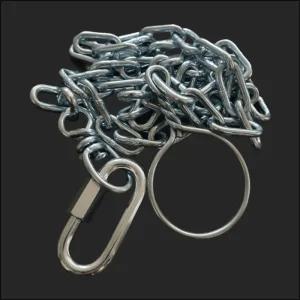 국산 체인 개줄 킥링크 5mm 진돗개 대형 애견 목벨트목걸이 견목 큰개 튼튼한 산책 개목