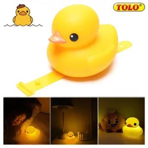 라이트업 덕인형동물 작동완구 장난감