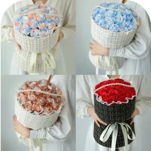 HPS 비누 꽃다발 졸업식 발렌타인데이 기념일선물 학예회 단체 유치원 졸업장 조화