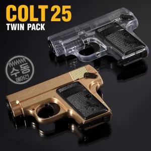 콜트25 컴팩트45 트윈 (클리어+골드코팅)코팅 25 45