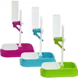 강아지 물병 식기 급수기 수반 스텐드 애견 밥그릇휴대용 용통 고양이 물통 통급