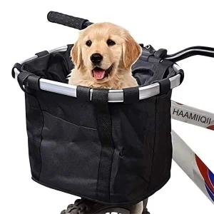 자전거 강아지 브라켓 바구니펫 앞바구니 가방 장바구니 애견 산책