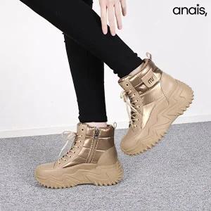 [아나이스]패딩 하이탑 스니커즈 7cm_25F272 [무료배송]