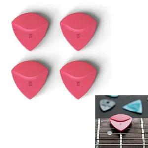 StrawberryRed 기타피크 Iat251 1.4mm (4개) 일렉통피크 소품 일렉 어쿠스틱 액세사리 악기 용품
