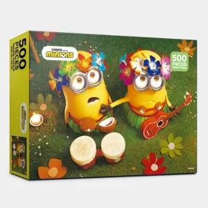 퍼즐 라이프 500P 미니언즈 알로하 미니언 AL5302취미 작품 그림 조각 집콕 연말선물 캐릭터 애니메이션 에