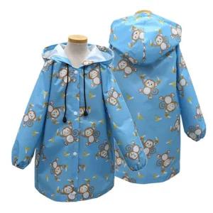 유아동 바람막이 점퍼 자켓(몽키) 메쉬 우 레인코트비 여자비 남자비 망토의 버튼형비 용망토 레인비 비옷