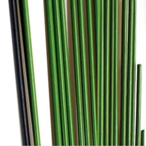 튼튼한고춧대 유연한 작물지지대 11호 10개텃밭지주대 녹색코팅 오이대 일자형 식물줄기고정 고추말뚝 지줏