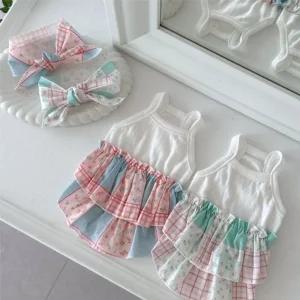 코코아허니 418G4 소피원피스 스카프포함애견의류 애견옷 강아지패션 반려견 애견티 반려묘 동물 강아지용