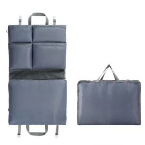 여행가방 여행용 옷 정리 6단 포켓 보조(그레이)파우치 화장품 정리함 보스턴백 캐리어 트렁크 해외