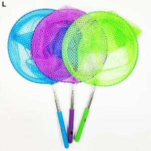 늘어나는 뜰채 10개 색상 랜덤잠자리채 곤충채 잡는채 물고기 채집 도구 잡는막대