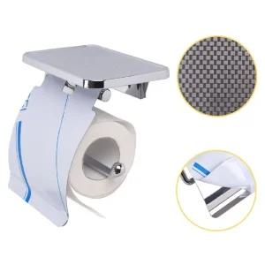 덮개형 선반식 스텐 휴지 걸이 욕실 식걸이 꽂이 화장실 홀더 거치대