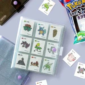 잼스튜디오 씰스티커북 미니 포켓 띠부씰 앨범 식앨범 문구 사무용품 생활 씰북 부씰