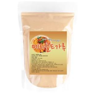 제주산 마리골드가루 300g 메리분말금잔화꽃 골드차 눈이침침할때 추출물 에좋은 마리 금잔화