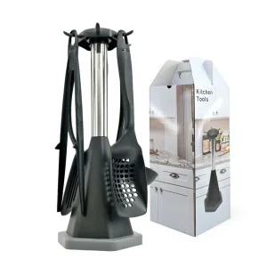 파미레 나일론 조리기구 6종 선물세트 국자 뒤집개 건지기 볶음스푼 요리집게 걸이대주방용품 도구 가정용