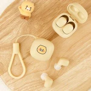 춘식이 미니 와이어리스 무선 이어폰 1P 블루투스 이어셋 핸즈프리 실리콘캡 캐릭터 귀여운 예쁜 가벼운 작