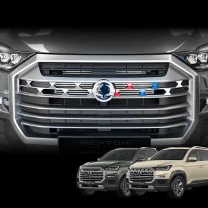 렉스턴 스포츠 칸 쿨멘 그릴 포인트 몰딩트랙스크로스오버 자동차튜닝 튜닝