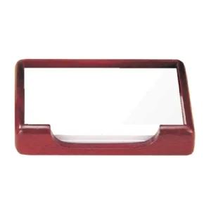 우드클럽 원목 메모 케이스 1208WDM지함 지통 지케이스 지함 책상지함 꽂이 메모함