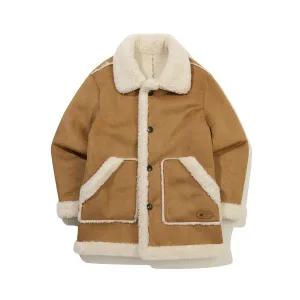 [정품] 코닥 브라우니 스웨이드 롱 자켓 BEIGE 997770