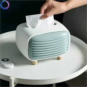 파스텔 티슈 케이스 꽂이 보관함 커버 휴지 각커버 디자인 인테리어