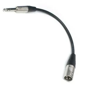 커스텀 20cm TRS OOmt450 to XLR 오디오케이블기타 음향잭 연결 일렉 전기 악기소품 음성 연주용