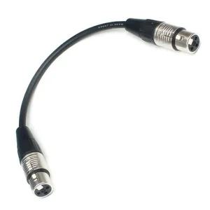 공연 음향 OOmt448 오디오케이블 20cm XLR 연결기타케이블 음향잭 기타 일렉 전기 악기소품 음성 연주용
