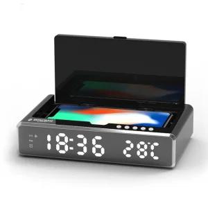 몽크로스 3IN1 충전 살균 무선고속 UV소독 기충전기 스마트폰 차량용 휴대폰