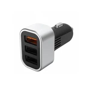 퀄컴 3구 고속충전기 차충전기 C타입케이블 LED등 편리한 C3구 멀티