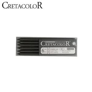 샤프콘테심 블랙 Oil Medium (6개입) 261 02연필 드로잉 크로키용 전문가 고급 스케치용품 테심 세트 용세