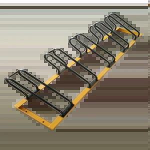 자전거 스쿠터 주차거치대 강철 고정형 실내외 6구