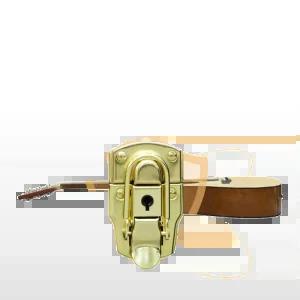 통기타 하드케이스 잠금형 휴대용 견고 내장패딩 방수