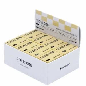 [에이치플러스몰]미술용 사각지우개 부드러운 디자인아트 M 고급형 지우개 예술용