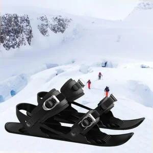 스노우 플레이트 보드 미니 숏스키 스케이트 스키화