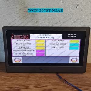 7인치 WOP-2070T-N2AE 터치스크린은 정상적으로 작동합니다.