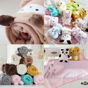 추운 거실 보들보들 포근한 귀여운 동물 캐릭터 담요