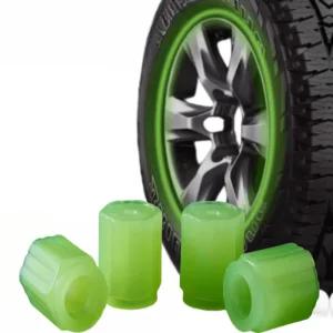 타이어 야광 밸브캡 휠커버 공기 마개 자동차 에어캡 오토바이 자전거