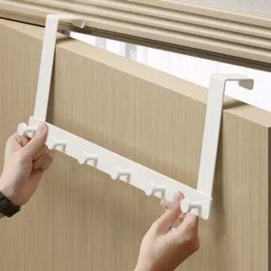 마이하우스 6구 도어 후크 44x18cm) 방문가방걸이 도어후크옷걸이 문옷걸이 방문옷걸이