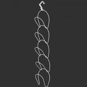 공간활용 도어훅 모자걸이-화이트 모자수납 모자정리 넥타이걸이 다용도걸이 다용도행거