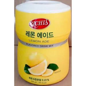 레몬에이드 파우더(리치스 550g) X6에 에파우더 에분말 에가루 가루에 분말에 음료 주스 베이스