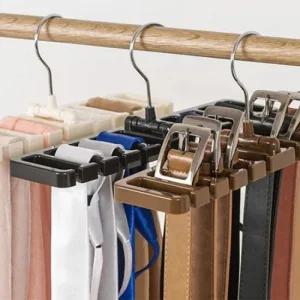 다용도 벨트 넥타이 걸이 1개 색상랜덤) 수납걸이 벨트걸이 넥타이걸이 스카프걸이