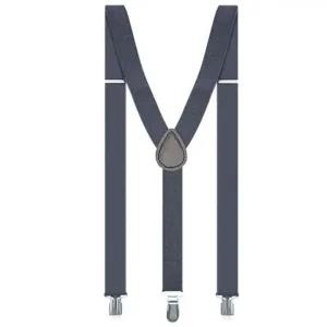 [룽스]고정 무지멜빵 얇은멜빵 회색