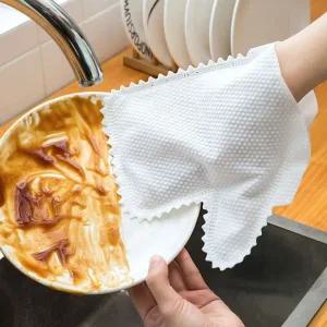 먼지 청소 장갑 10매 일회용 부직포 먼지제거 행주 부직포청소장갑 부직포장갑 먼지장갑